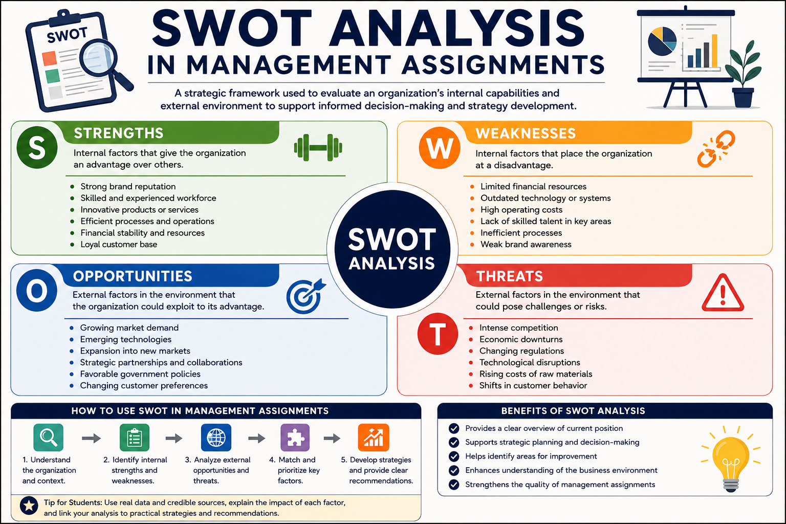 SWOT Analysis in Management Assignments
